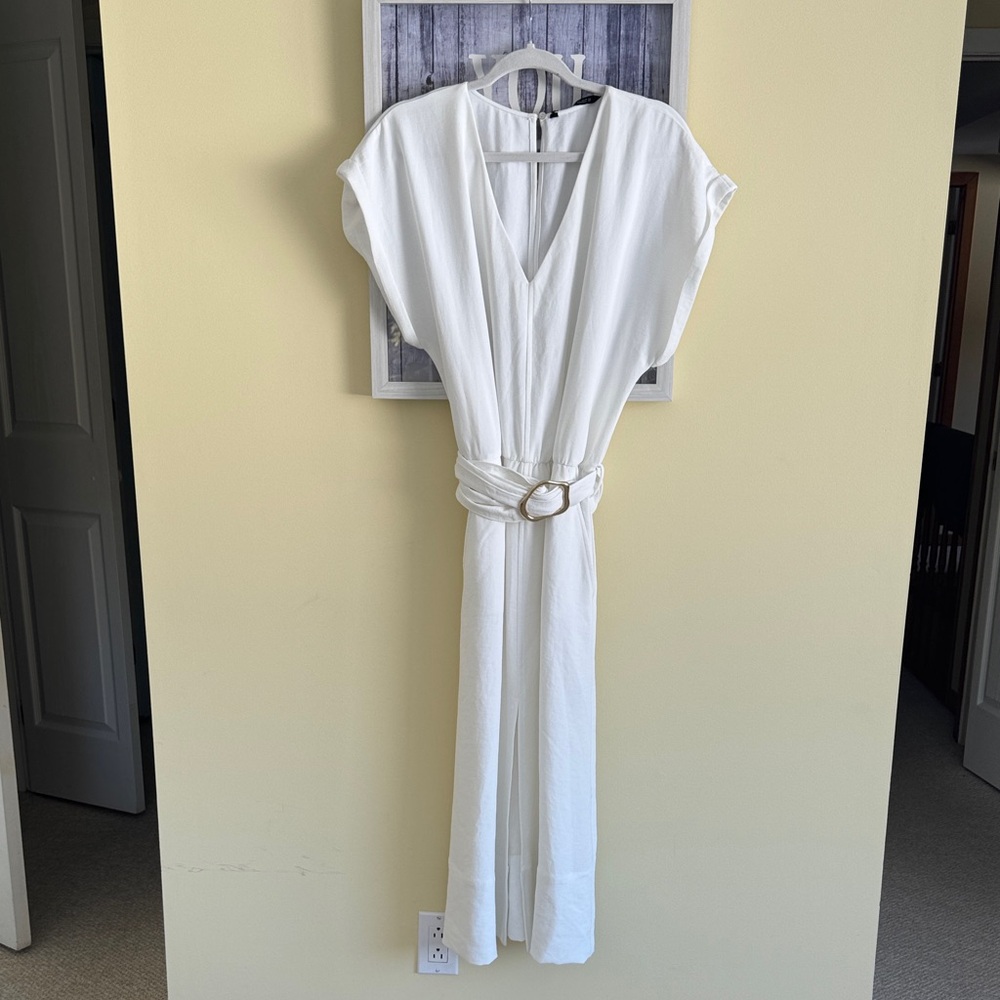 🔥Beautiful Zara white dress size L🔥